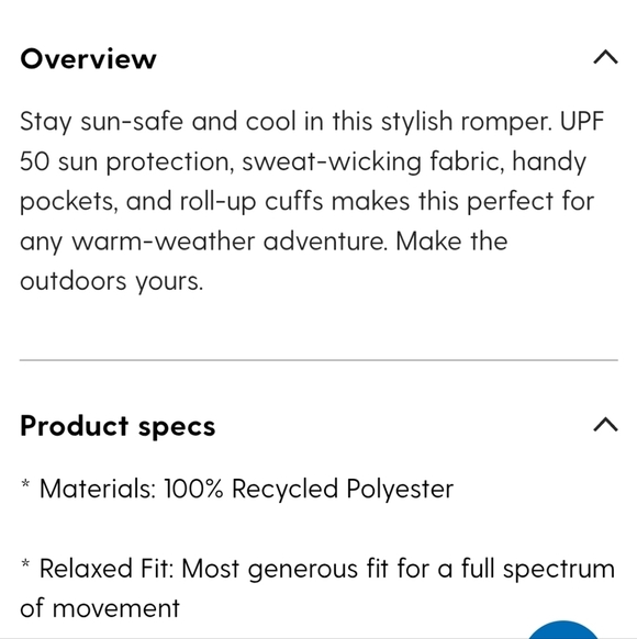 Columbia Black Short Sleeve Utility Shorts Romper XXL - Picture 4 of 11